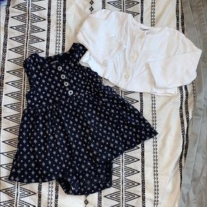 Dress/tank with sweater